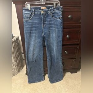 Kut from the Kloth high waist Jean wide leg size 8 full length